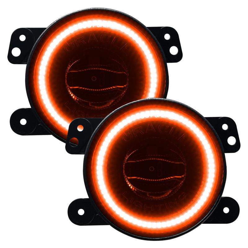 Oracle Jeep Wrangler JK/JL/JT High Performance W LED Fog Lights - ColorSHIFT - Dynamic SEE WARRANTY