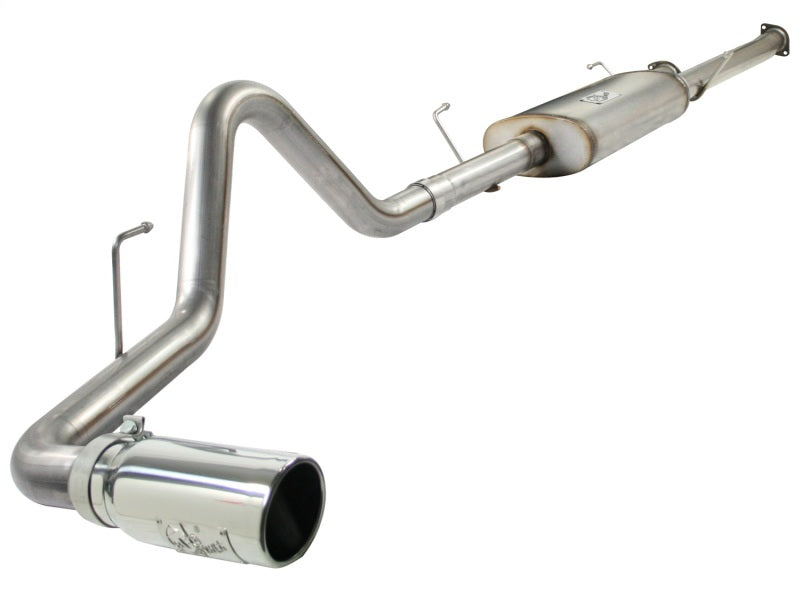 aFe MACHForce XP Exhausts Cat-Back SS-409 EXH CB Toyota Tundra 10-11 V8-5.7L 145.7 WB (pol tip)