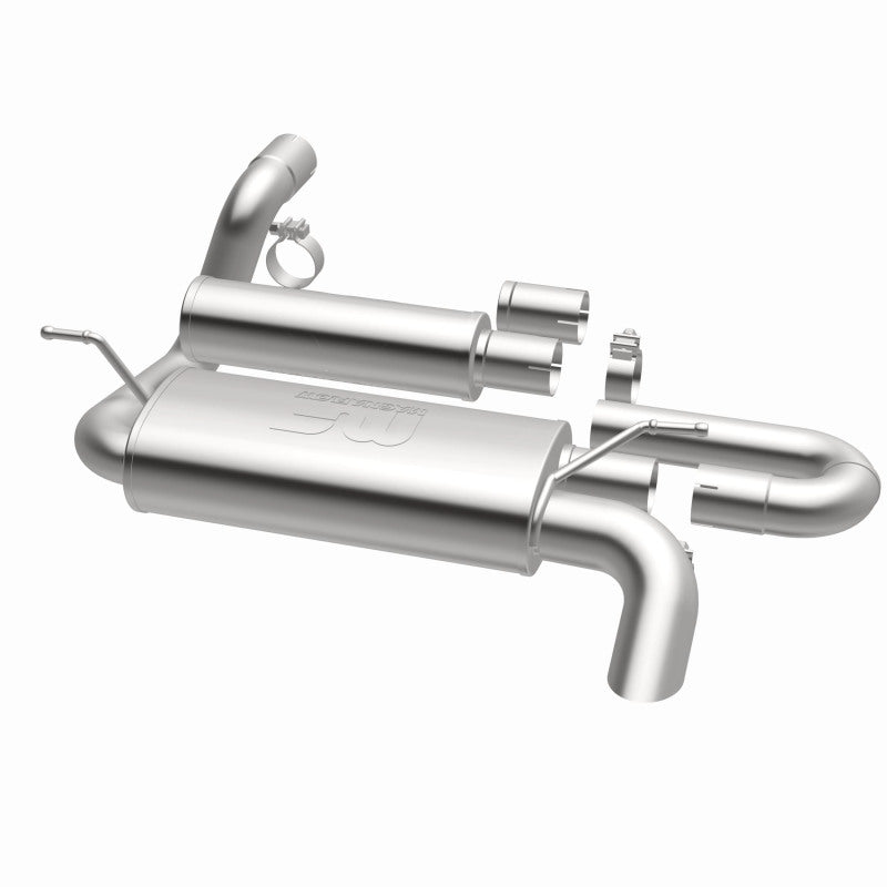 MagnaFlow 18-23 Jeep Wrangler JL 2.0L/3.6L Overland Series Axle-Back Exhaust