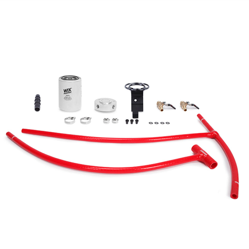 Mishimoto 03-07 Ford 6.0L Powerstroke Coolant Filtration Kit - Red