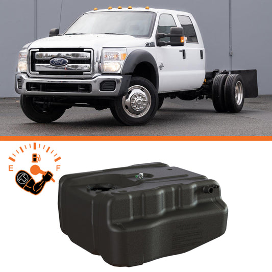 Titan Fuel Tanks 11-19 Ford F-350/F-450 Narrow Frame 40 Gallon After-Axle Utility Fuel Tank