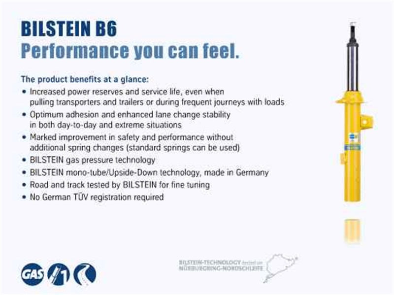 Bilstein B6 (HD) Monotube Shock Absorber Monaco Motorhome