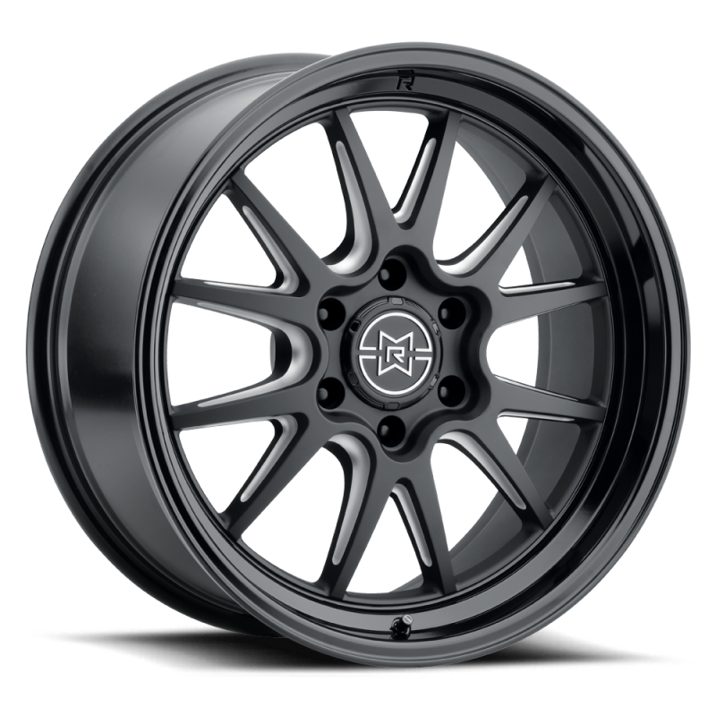 Method Raised MR802 20x10 / 8x170 BP / -18mm Offset / 125mm Bore - Double Black Milled Wheel