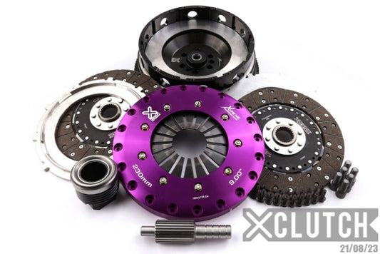 XClutch 15-18 BMW M3 Base 3.0L 9in Twin Solid Organic Clutch Kit