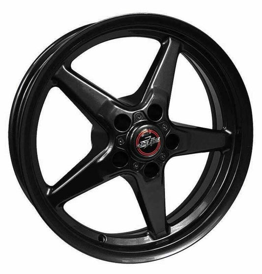 Race Star 92 Drag Star Bracket Racer 17x9.5 5x115BC 6.125BS Gloss Black Wheel