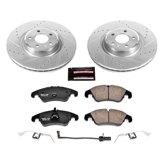 Power Stop 14-18 Audi A6 Front Z23 Evolution Sport Brake Kit