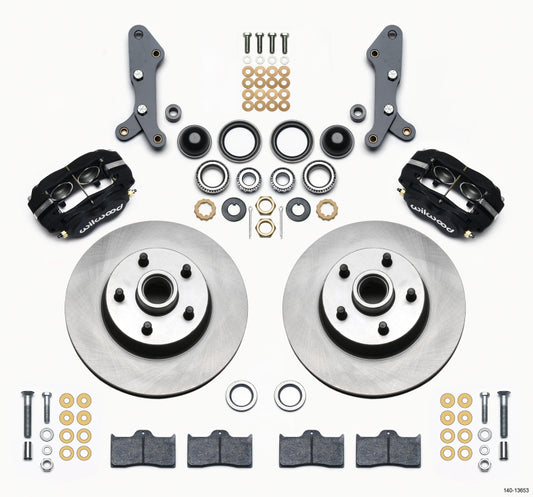 Wilwood Forged Dynalite-M Front Kit 11.30in 1 PC Rotor&Hub 60-68 Ford / Mercury Full Size / Galaxie