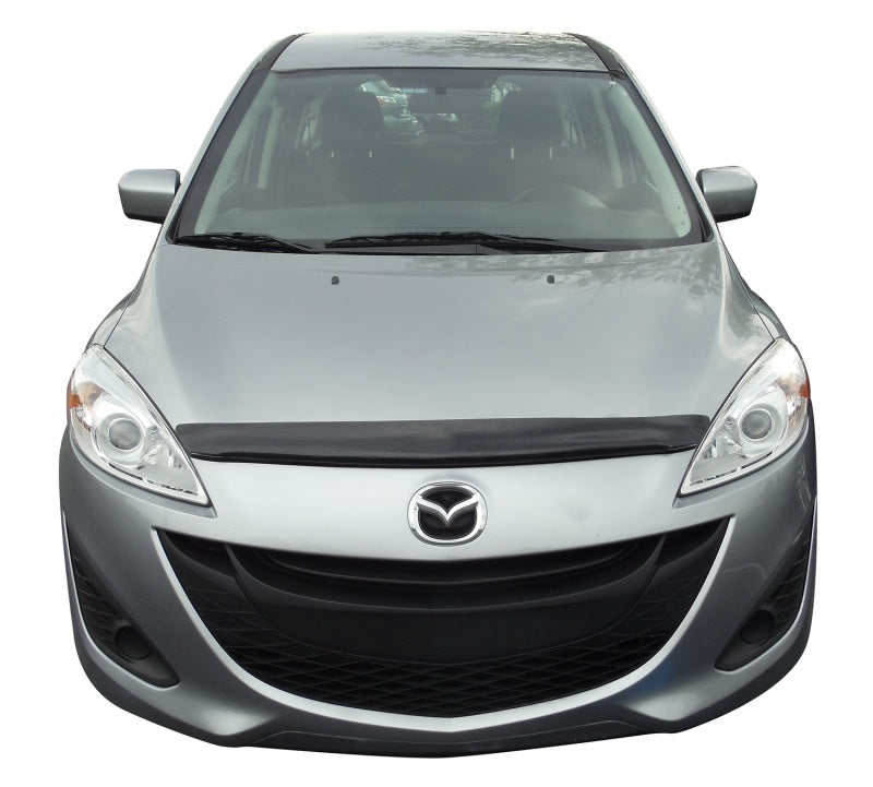 AVS 12-14 Mazda 5 Carflector Low Profile Hood Shield - Smoke