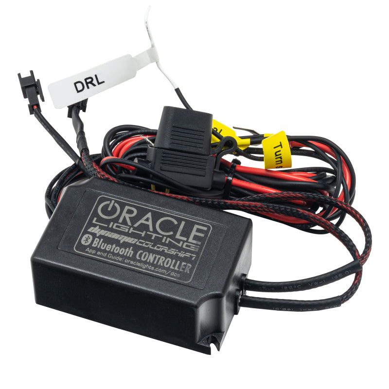 Oracle 18-21 Ford Mustang Dynamic DRL w/ Halo Kit & Sequential Turn Signal - ColorSHIFT SEE WARRANTY