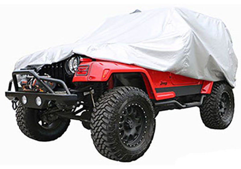 Rampage 1976-1983 Jeep CJ5 Car Cover 4 Layer - Grey