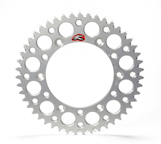 Renthal 03-09/ 12+ Honda CR85R/ CRF150R Rear Grooved Sprocket - Silver 420-50P Teeth