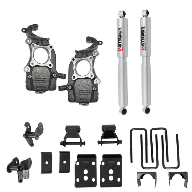 Belltech 2021+ Ford F-150 2WD Lowering Kit w/ Street Performance Shocks