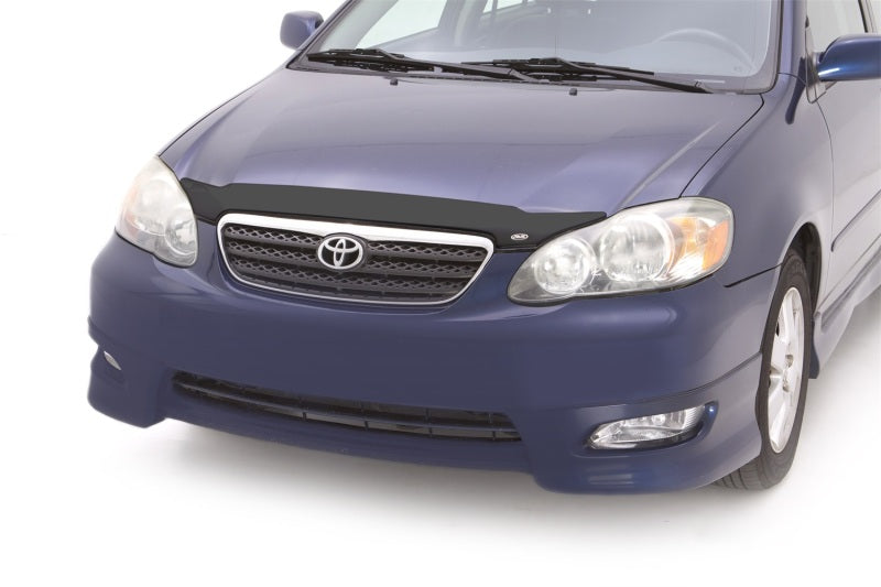 AVS 03-08 Toyota Corolla Aeroskin Low Profile Acrylic Hood Shield - Smoke