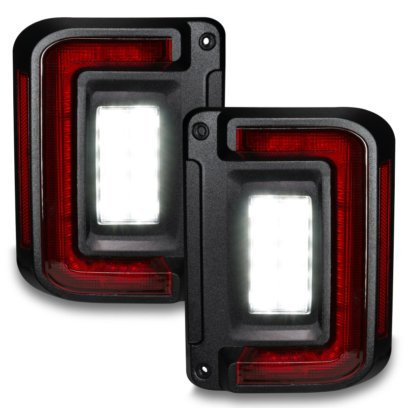 Oracle Lighting Jeep Wrangler JK Flush Mount LED Tail Lights SEE WARRANTY