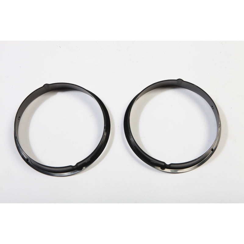 Rugged Ridge Headlight Bezels Black 97-06 Jeep Wrangler