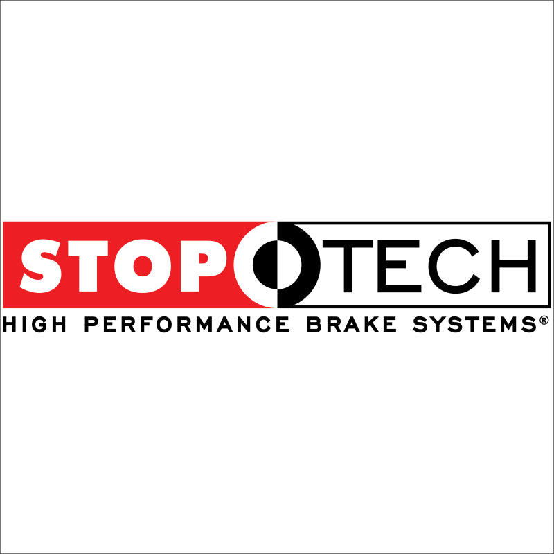 StopTech 2017 Honda Civic SiR Sport Slotted Rear Right Rotor