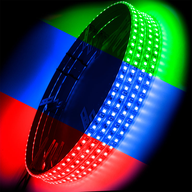 Oracle LED Illuminated Wheel Rings - ColorSHIFT - 15in. - ColorSHIFT No Remote SEE WARRANTY