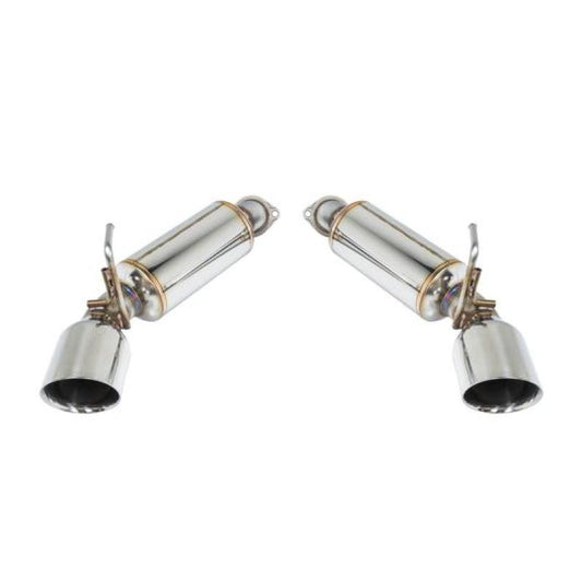 Remark 09-19 Nissan 370z Axle Back Exhaust w/Stainless Double Wall Tip