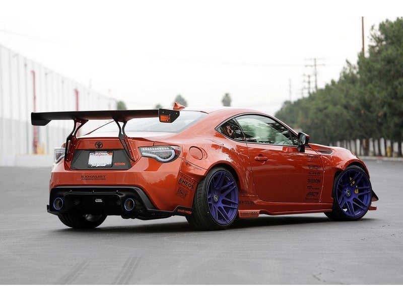 Spyder Scion FRS 12-14/Subaru BRZ 12-14 Light Bar LED Tail Lights Black ALT-YD-SFRS12-LBLED-BK