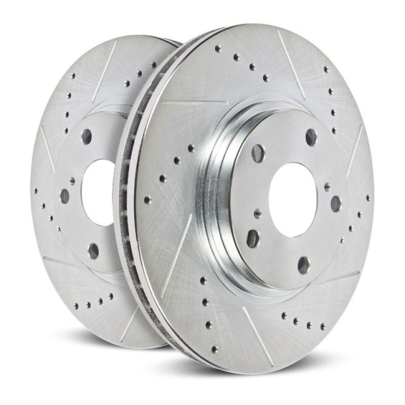 Power Stop 18-19 Ford Expedition Rear Evolution Drilled & Slotted Rotors - Pair