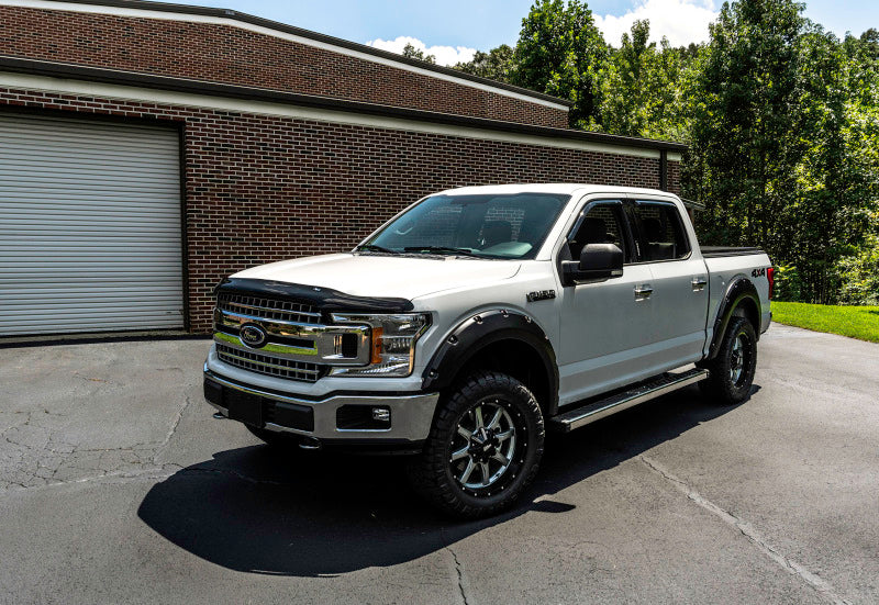 AVS 15-20 Ford F-150 (Excl. Raptor) High Profile Bugflector II Hood Shield - Smoke