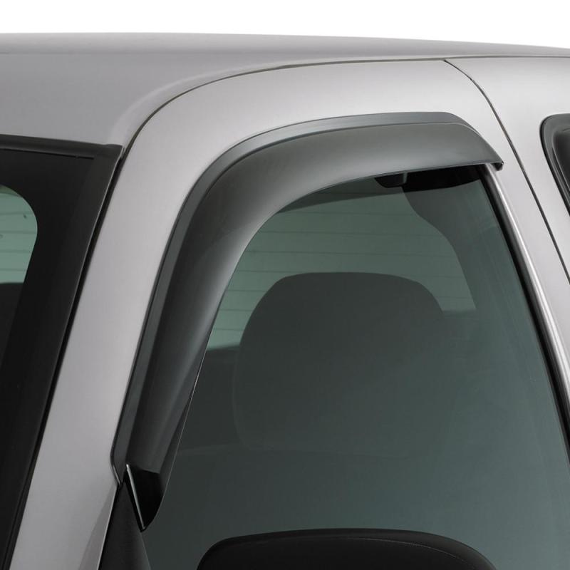 AVS 08-14 Ford E-250 Ventvisor Outside Mount Window Deflectors 2pc - Smoke