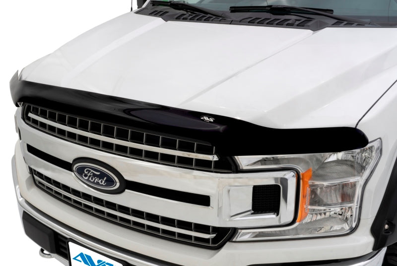 AVS 89-90 Ford Bronco Ii High Profile Bugflector II Hood Shield - Smoke