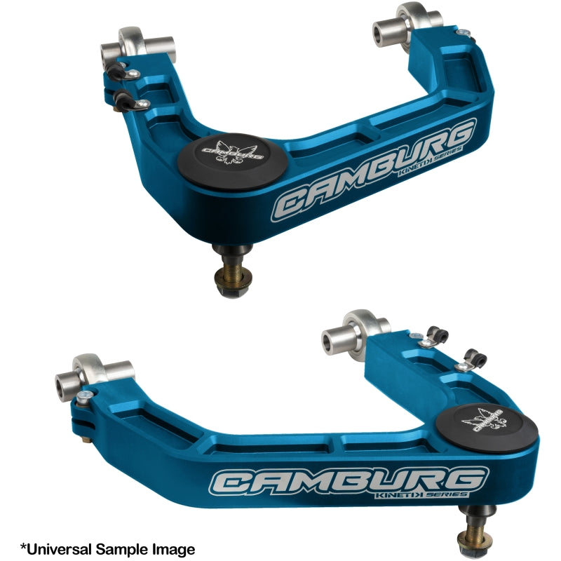 Camburg 04-20 Ford F-150 2WD/4WD KINETIK V2 Performance Billet Uniball Upper Arms - Blue