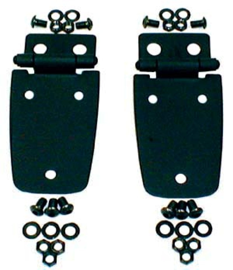 Rugged Ridge 97-06 Jeep Wrangler Black Hood Hinges