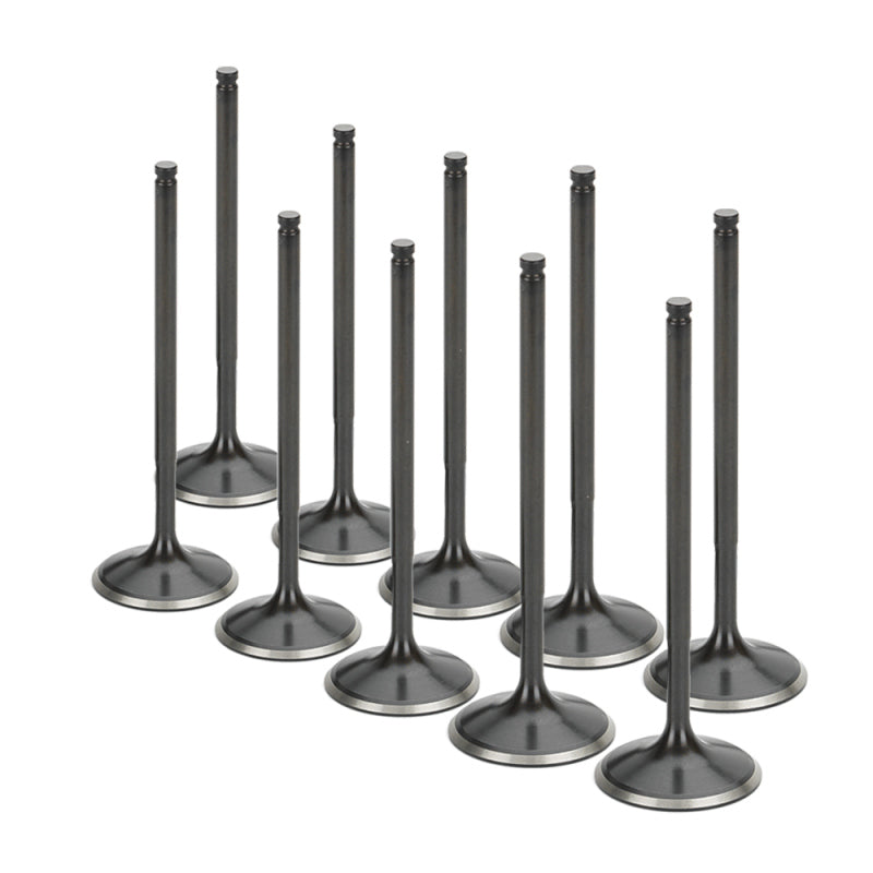 Supertech Audi/VW 2.0T FSI 16V Black Nitrided Intake Valve - Set of 10