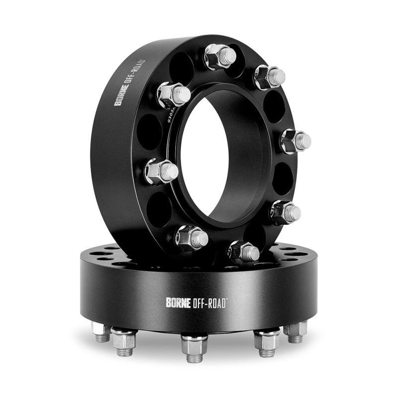 Borne Off-Road Wheel Spacers 8X165.1 121.3 50 M14 Blk