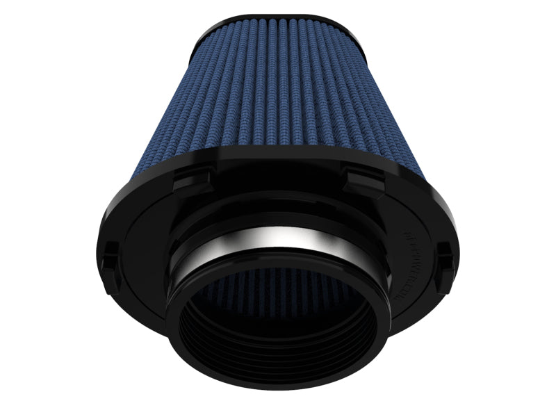 aFe MagnumFORCE Intake Replace Air Filter w/Pro5R Med 4in F x 7.75x6.5in B x 4.75x3.5in T x 7in H