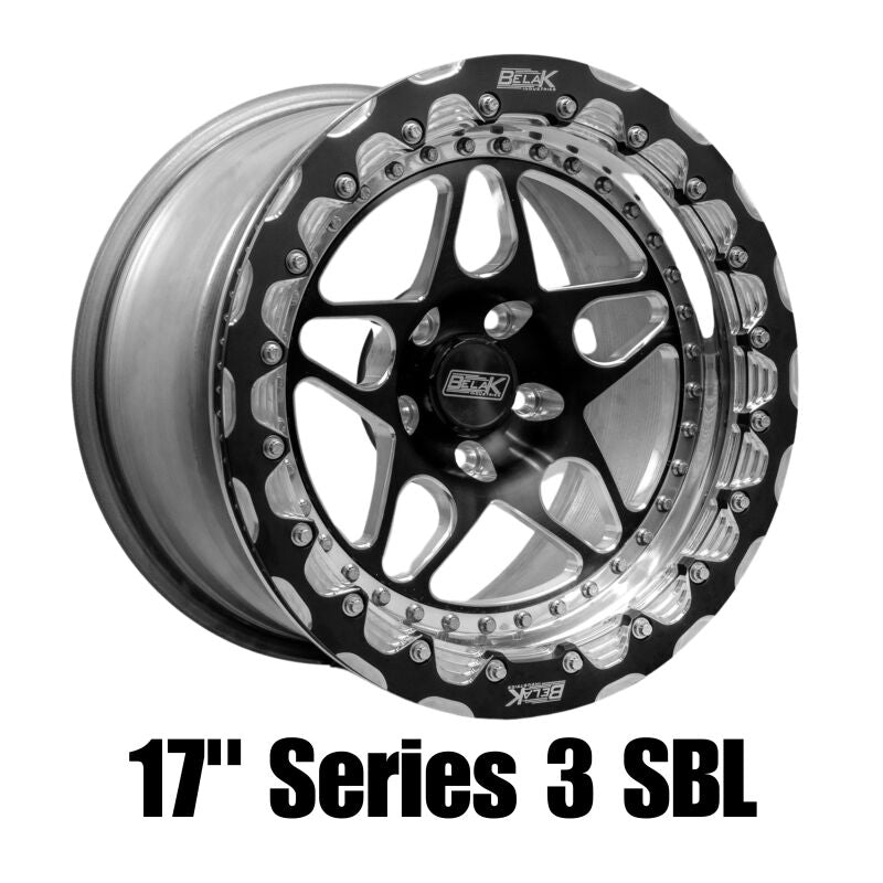 Belak 17x4.5 / 2.25 BS / 5x114.3 BP / Series 3 Wheel - Monoblock (Req Spacer/Extended Studs)