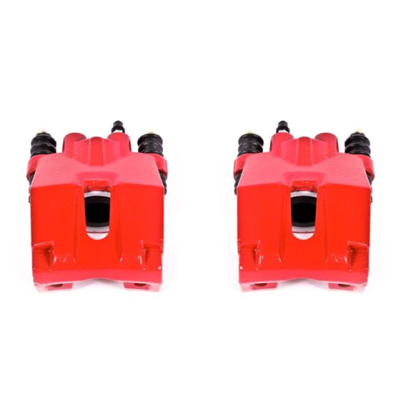 Power Stop 04-11 Ford F-150 Rear Red Calipers w/o Brackets - Pair